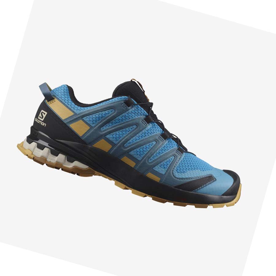 Salomon XA PRO 3D v8 Trail Futócipő Férfi Kék | HU 2098GSO